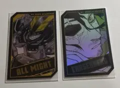 僕のヒーローアカデミア　ホロカードコレクション　オールマイト、イレイザーヘッド