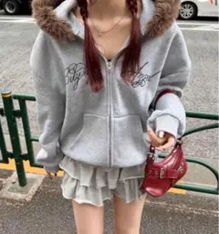 ファーパーカー メンズ