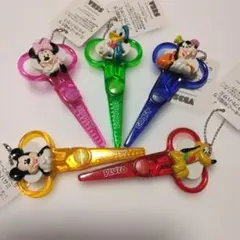ディズニー　キャラクター ハサミセット ミッキーと仲間たちクラフトハサミ