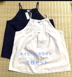 GAP コットンキャミソール　２枚セット　Mサイズのサムネイル