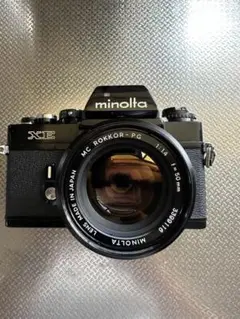 Minolta ミノルタ XE MC50F1.4 レンズ付 Minolta ミノルタ XE MC50F1.4 レンズ付 Minolta ミノルタ XE