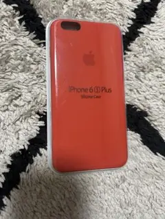 新品 Apple 純正 iPhone6SPlus シリコンケース Orange