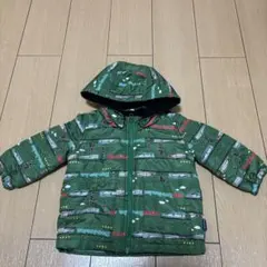 コート アウター 新幹線柄中綿ジャケット キッズ 子供服 男の子