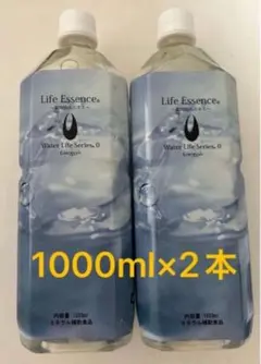 【新春特価・洗浄スポンジ付】1000mlライフエッセンス２本組　エコウォーター 新春特価・洗浄スポンジ付】1000mlライフエッセンス2本組 エコ