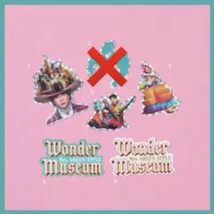 ワンダーミュージアム　ステッカー