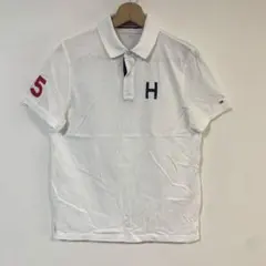 TOMMY HILFIGER トミーヒルフィガー 半袖ポロシャツ ホワイト