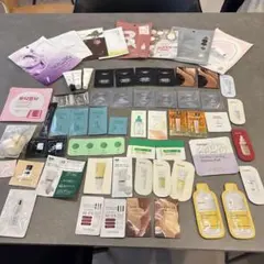 韓国　日本　スキンケアまとめ売り63点セット