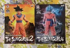 オ*ル様 ドラゴンボールZ マスター スターズ ピース 孫悟空フィギュア ２個セ