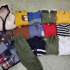 キッズ服セット 14点  多色 カジュアル 90～100