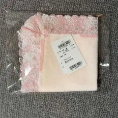 【新品未使用】近沢レース タオルハンカチ 桜便り ピンク