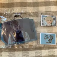 藤原樹 会場限定カプセルガチャ アクリルマグネット＆クリアチャーム