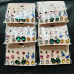 【新品未使用】5袋分　ピアス120点　たっぷりまとめ売り　B
