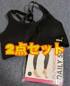 グラマラススパッツ×スポーツブラ