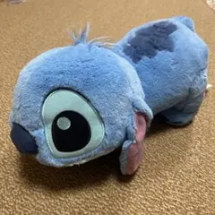新品　ディズニースティッチ 寝そべりぬいぐるみ