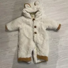 baby’s Dream 70サイズ ふわもこアウター 白