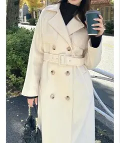 ウールライクロングコート RESEXXY