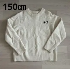 最終価格★UNIQLO✖️アニヤハインドマーチ　アイボリー セーター 150センチ