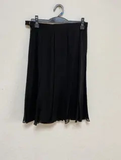 HANAE MORI フレアースカート黒