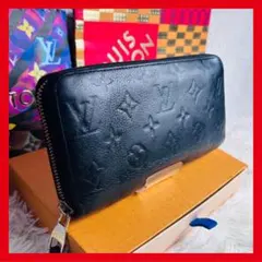 良品　ルイヴィトン　ジッピーウォレット　アンプラント ノワール　長財布