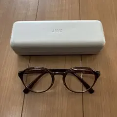 JINS×SESAME STREET】コラボ強度近視の遠近両用メガネ小顔効果 - メルカリ