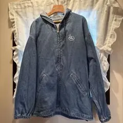 Java フード付きデニムジャケット