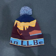 L.L.Bean ニット帽 ポンポン付き ビーニーのサムネイル