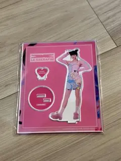 【新品未開封】LESSERAFIM FEARLESS アクリルスタンド　ウンチェ