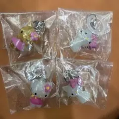 ハローキティ めじるしアクセサリー　4個セット