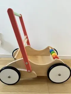 ボーネルンド　ベビーウォーカー(木製手押し車)のサムネイル