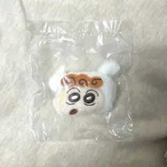 クレヨンしんちゃん　ぬいぐるみクリップ　シロひまわり