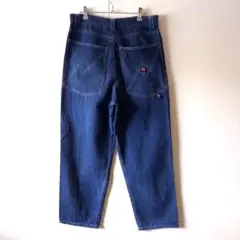 90～00s IGNITIONコットンダックワイドバギーパンツ Lスノボサーフ