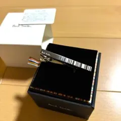Paul Smith ネクタイピン　シャドーストライプ　極美品　タイバー