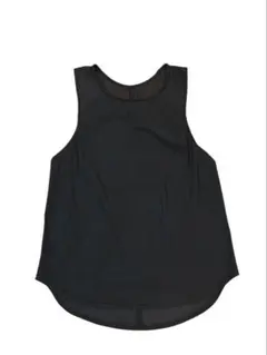 【lululemon】美品！ウェア　タンクトップ　ノースリーブ　ブラック