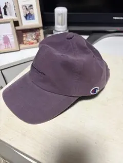 Champion コーデュロイキャップ パープル