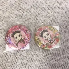 ＊ E-Girls 缶バッチ YURINO 2点セット