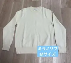 「美品」ユニクロ ミラノリブセーター Mサイズ