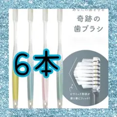 奇跡の歯ブラシ 正規品 　歯科専売 　大人用歯ブラシ6本