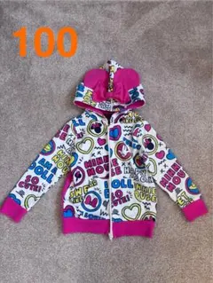 mmmm様専用⭐︎BABY DOLL ミニー♡パーカー 100cm 女の子