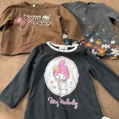 My Melodyなどトレーナー 90cm 3点セット