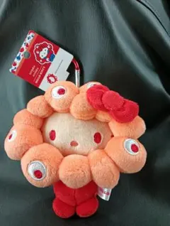 ミャクミャク サンリオ 推しカラーぬいぐるみ マスコット カラビナ ハローキティ