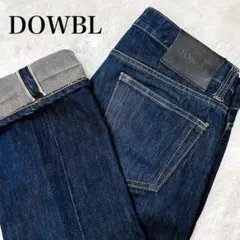 【希少】DOWBL ダブル デニム 濃紺 セルビッチ 赤耳 ストレート ジーンズのサムネイル