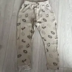 ペアマノン　ドーナツ模様　ボトムス120