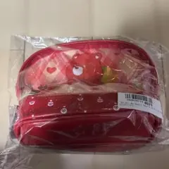 ケアベア　ショルダーバッグ　赤色