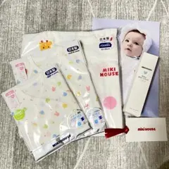 miki house ミキハウス　出産準備　新生児4点セット