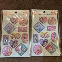 ディズニープリンセス ウォーターステッカー ウォーターシール　シール