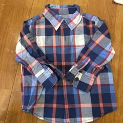 babyGap チェック柄長袖シャツ 12-18m