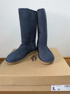 【極美品】UGG クラシックトールⅡ　ネイビー　23㎝