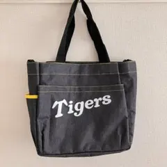 極美品　阪神タイガース　公式ファンクラブ特典　2019年　デニム風トートバッグ