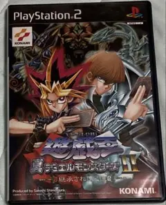 遊戯王真デュエルモンスターズII 継承されし記憶 ps2 同梱カード未開封