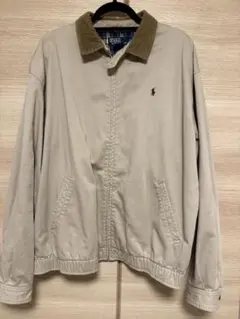 90s ポロ　ラルフローレン　コーデュロイ　スウィングトップ